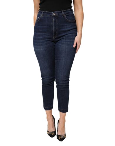 Cotton High Waisted Cropped Denim Women's Jeans (Pre-Owned) - Dolce & Gabbana - Modalova