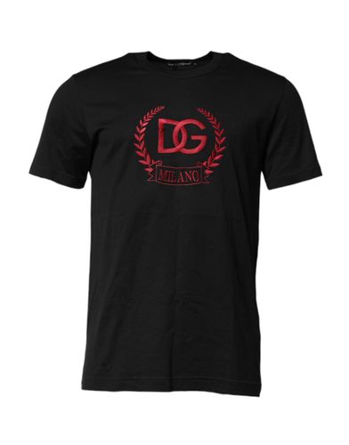 Cotton Embroidered Crew Neck Men's T-shirt (Pre-Owned) - Dolce & Gabbana - Modalova