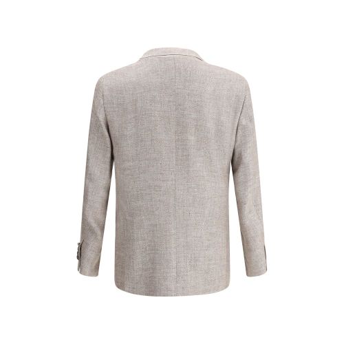 Light Linen Men's Blazer - Brunello Cucinelli - Modalova