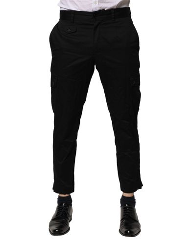 Cotton Dress Slim Formal Men's Pants - Dolce & Gabbana - Modalova