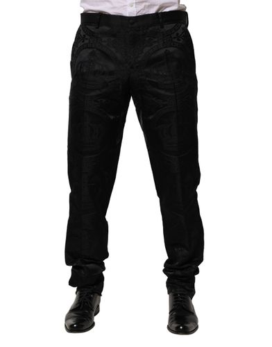 Cotton DG Crown Dress Men's Pants - Dolce & Gabbana - Modalova