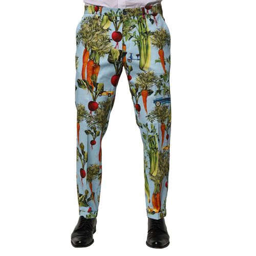 Cotton Tapered Men Men's Pants - Dolce & Gabbana - Modalova