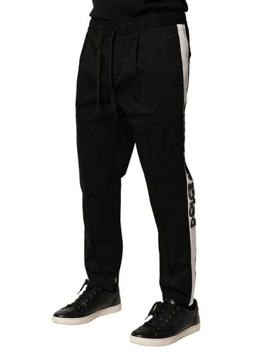 Cotton Mid Waist Jogger Men's Pants - Dolce & Gabbana - Modalova