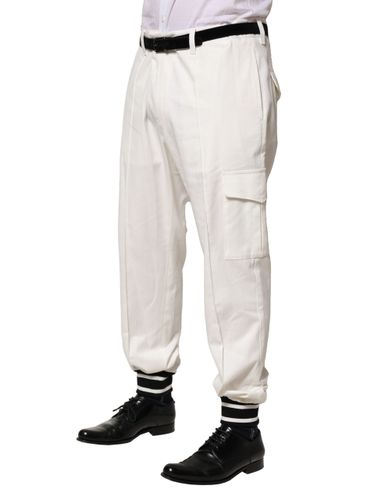 Cotton Cargo Jogger Men Men's Pants (Pre-Owned) - Dolce & Gabbana - Modalova