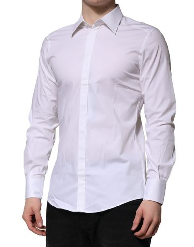 MARTINI Long Sleeves Dress Formal Men's Shirt (Pre-Owned) - Dolce & Gabbana - Modalova