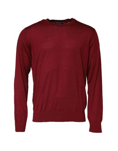 Cashmere Crew Neck Sweatshirt Men's Sweater (Pre-Owned) - Dolce & Gabbana - Modalova