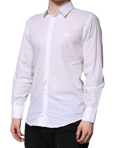 MARTINI Long Sleeves Men Formal Men's Shirt - Dolce & Gabbana - Modalova