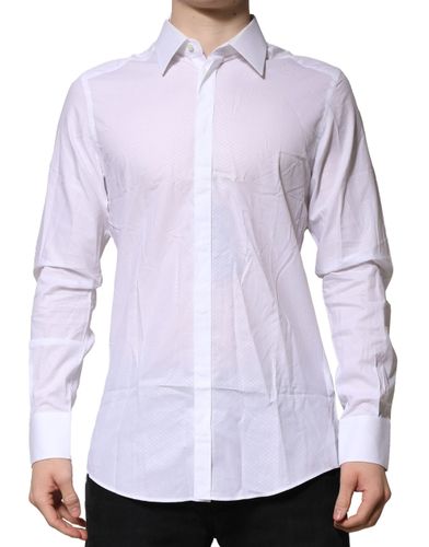 MARTINI Long Sleeves Men Formal Men's Shirt - Dolce & Gabbana - Modalova