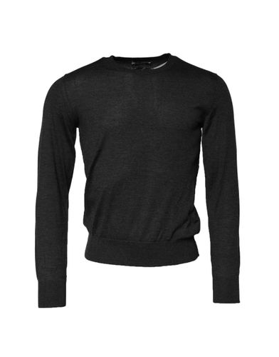 Cashmere Crew Neck Sweatshirt Men's Sweater (Pre-Owned) - Dolce & Gabbana - Modalova