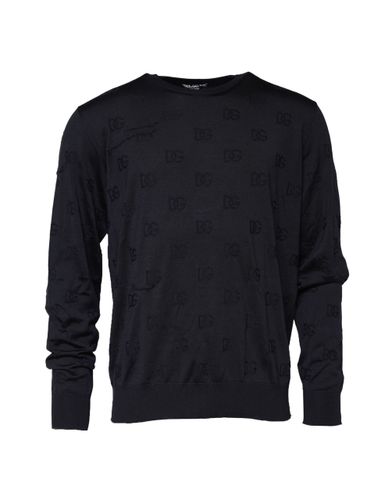 Silk Crew Neck Sweatshirt Men's Sweater (Pre-Owned) - Dolce & Gabbana - Modalova