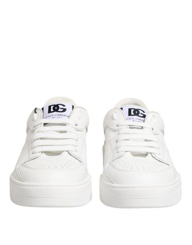 Miami Leather Low Top Sneakers Men's Shoes (Pre-Owned) - Dolce & Gabbana - Modalova
