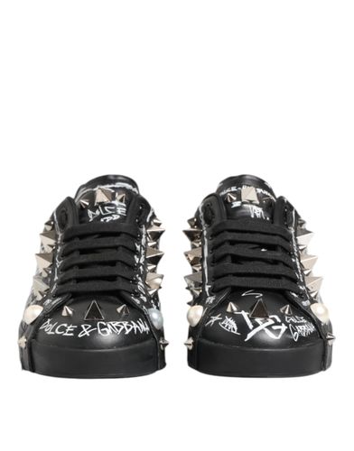 Portofino Stud Embellished Sneakers Men's Shoes (Pre-Owned) - Dolce & Gabbana - Modalova