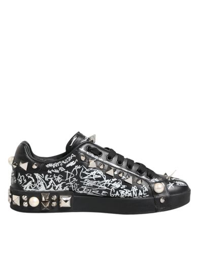Portofino Stud Embellished Sneakers Men's Shoes (Pre-Owned) - Dolce & Gabbana - Modalova