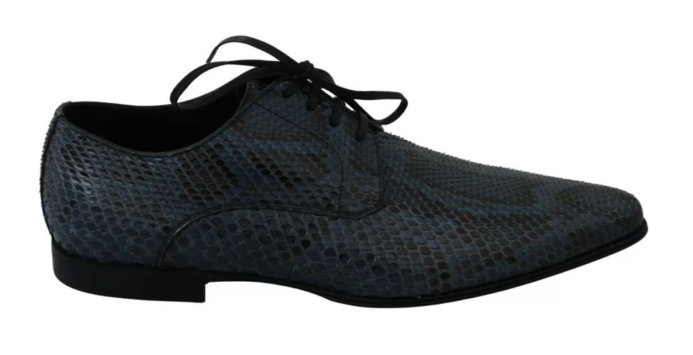 Python Leather Snakeskin Men's Shoes - Dolce & Gabbana - Modalova