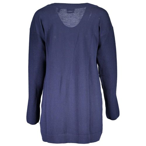 Gant Blu Wool Womens Cardigan - Gant - Modalova