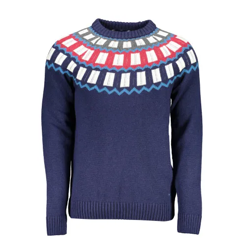 Gant Blue Wool Men Men's Sweater - Gant - Modalova