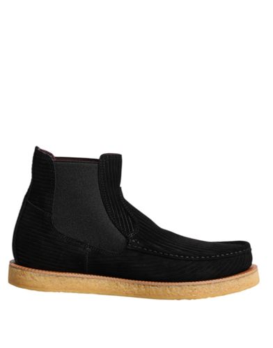 Calf Suede Slip On Ankle Boots Men's Shoes - Dolce & Gabbana - Modalova