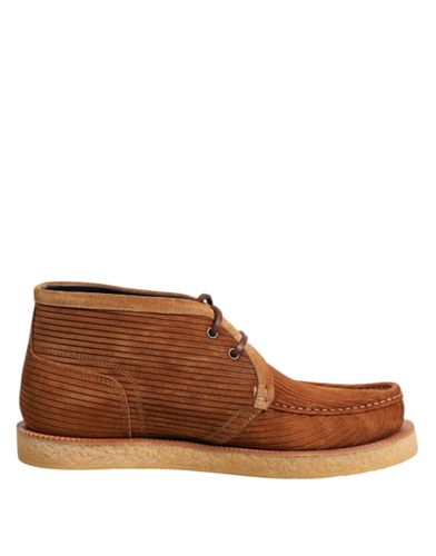 Suede Nubuck Leather Desert Ankle Boots Men's Shoes - Dolce & Gabbana - Modalova
