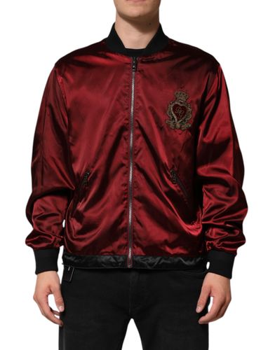 Nylon DG Crown Embroidery Men's Jacket (Pre-Owned) - Dolce & Gabbana - Modalova