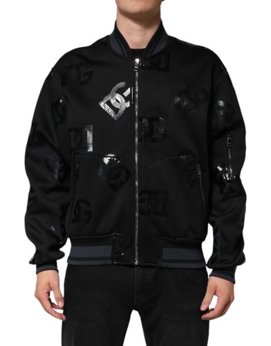 Wool Logo DG Mania Men Bomber Men's Jacket - Dolce & Gabbana - Modalova