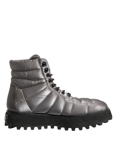 Padded Mid Calf Lace Up Boots Men's Shoes (Pre-Owned) - Dolce & Gabbana - Modalova