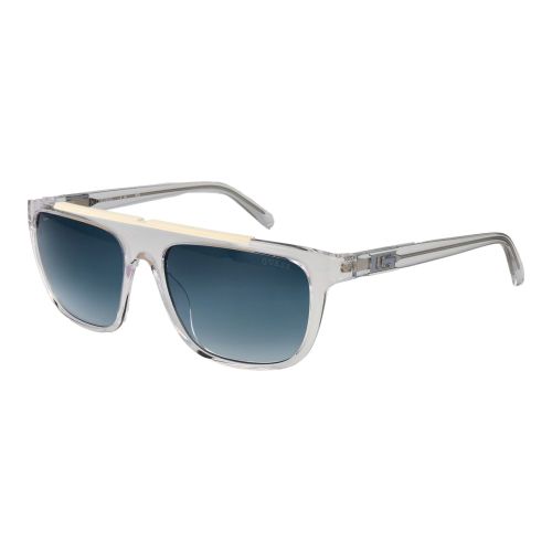 Stainless Steel Men's Sunglasses - Guess - Modalova
