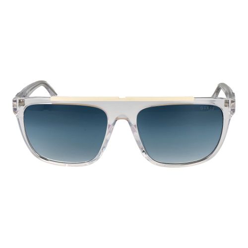 Stainless Steel Men's Sunglasses - Guess - Modalova