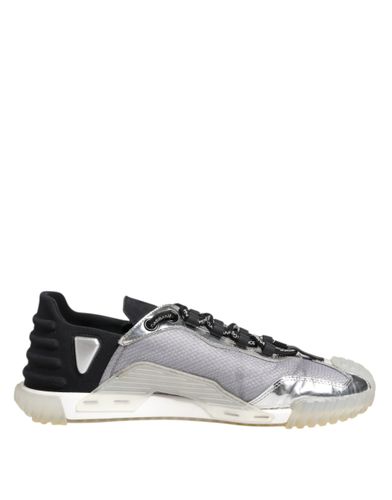Black Silver NS1 Men Low Top Sneakers Men's Shoes (Pre-Owned) - Dolce & Gabbana - Modalova