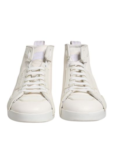 Leather Mid Top Sneakers Men's Shoes (Pre-Owned) - Dolce & Gabbana - Modalova