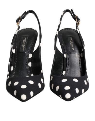 Dotted Stiletto Slingback Women's Shoes (Pre-Owned) - Dolce & Gabbana - Modalova