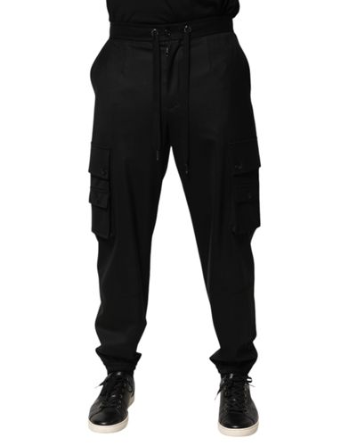 Solid Cargo Jogger Men SweatMen's Men's Pants - Dolce & Gabbana - Modalova