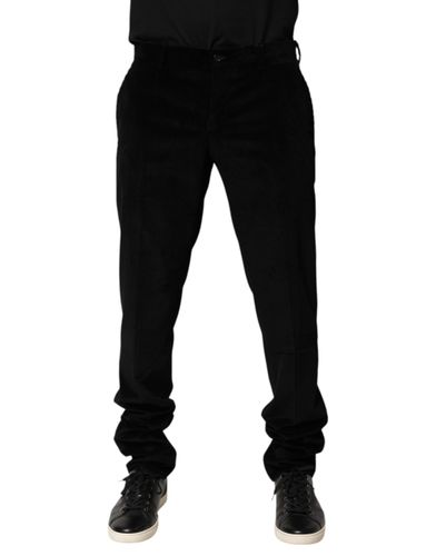 Cotton Men Dress Formal Trouser Men's Pants - Dolce & Gabbana - Modalova