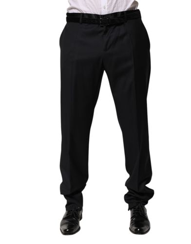 Wool Men Formal Dress Trouser Men's Pants - Dolce & Gabbana - Modalova