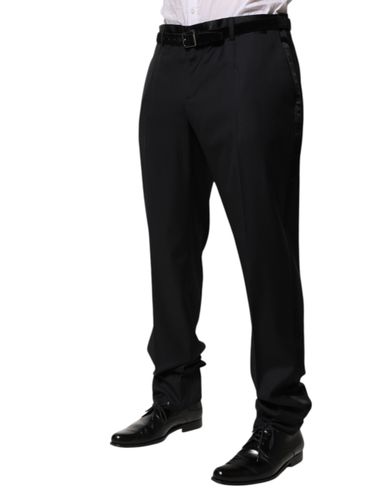 Wool Men Formal Dress Trouser Men's Pants - Dolce & Gabbana - Modalova