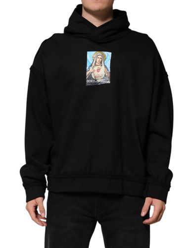 Printed Hoodie Crystal Embellished Men's Jacket - Dolce & Gabbana - Modalova