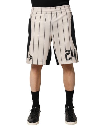 Off Polyester DG Logo SweatMen's Men's Shorts - Dolce & Gabbana - Modalova