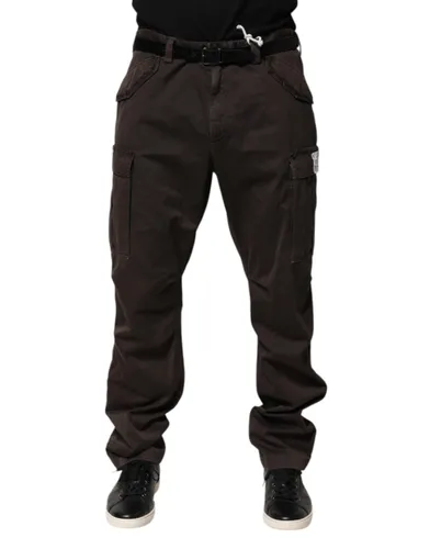 Cotton Stretch Cargo Men Trouser Men's Pants - Dolce & Gabbana - Modalova