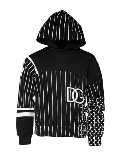 Stripes Hooded Men Sweatshirt Men's Sweater (Pre-Owned) - Dolce & Gabbana - Modalova