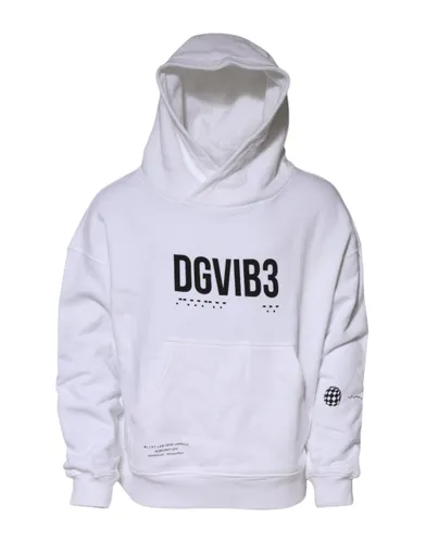 DG Vib3 Hooded Men Sweatshirt Men's Sweater - Dolce & Gabbana - Modalova