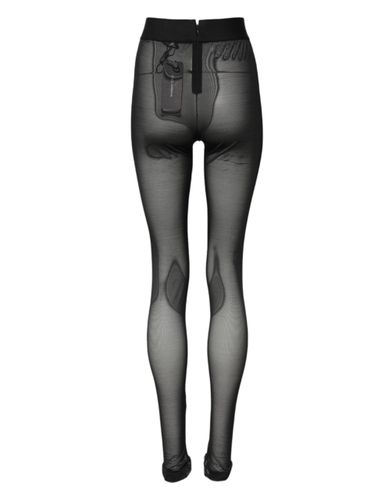 Nylon Leggings Stretch Women's Pants (Pre-Owned) - Dolce & Gabbana - Modalova