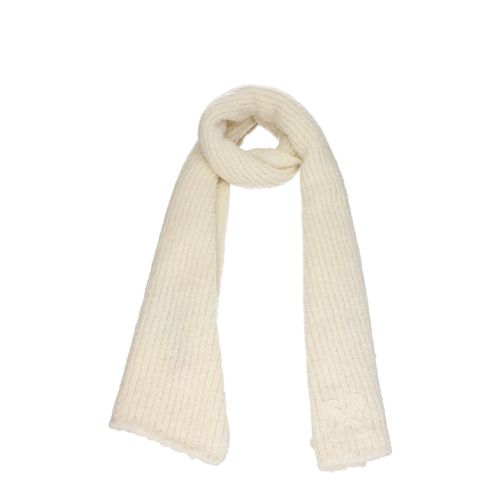 Off-White Beige Wool Men's Scarf - Off-White - Modalova