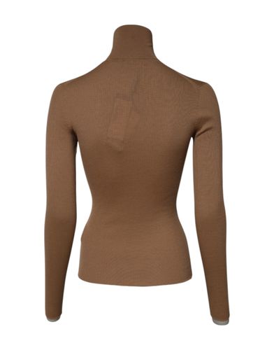 Knit Long Sleeves Turtleneck Women's Sweater (Pre-Owned) - Dolce & Gabbana - Modalova