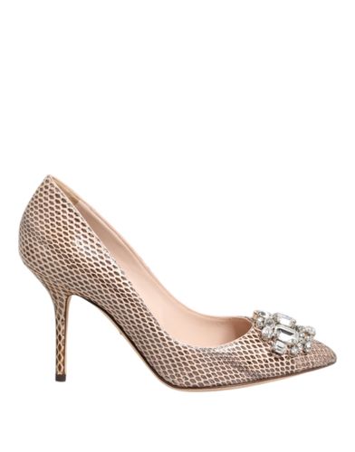 Leather Crystal Embellished Pumps Women's Shoes (Pre-Owned) - Dolce & Gabbana - Modalova