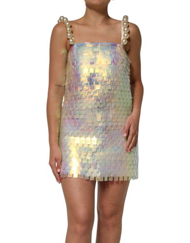 Sequin Holographic Mini Women's Dress - Dolce & Gabbana - Modalova