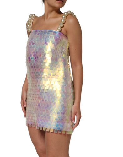 Sequin Holographic Mini Women's Dress - Dolce & Gabbana - Modalova