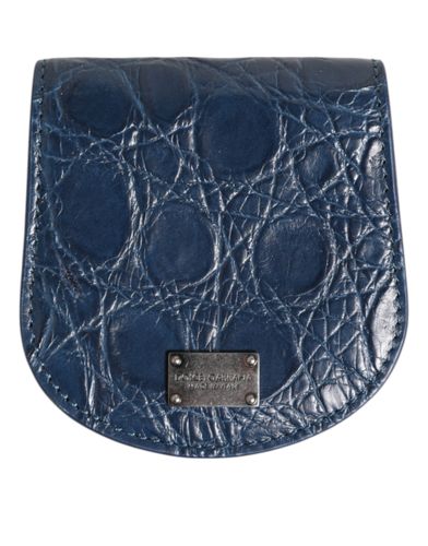 Exotic Skin Coin Condom Case Holder Pocket Men's Wallet - Dolce & Gabbana - Modalova