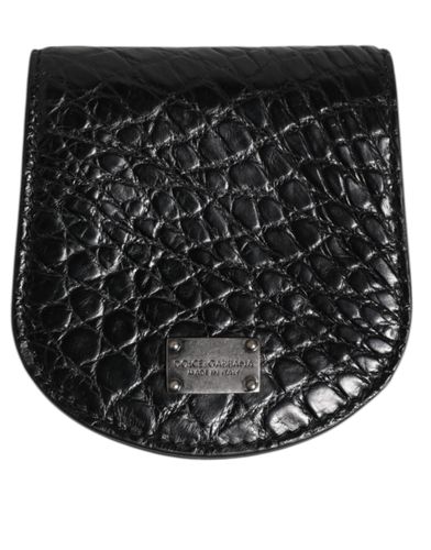 Exotic Skin Coin Condom Case Holder Pocket Men's Wallet - Dolce & Gabbana - Modalova