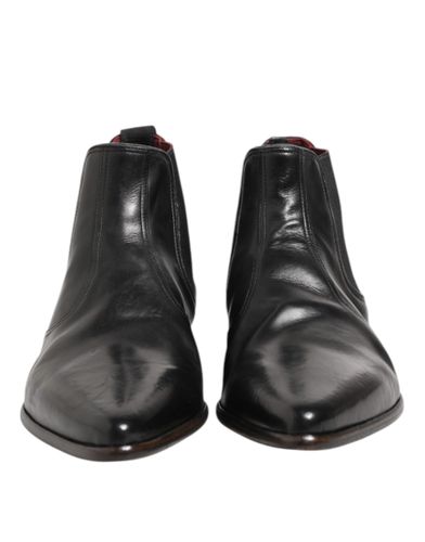 Chelsea Slip On Men Ankle Boots Men's Shoes (Pre-Owned) - Dolce & Gabbana - Modalova