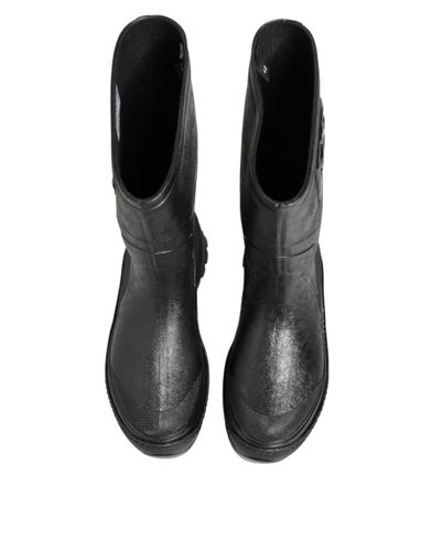 Metallic Pull On Rain Boots Men Men's Shoes (Pre-Owned) - Dolce & Gabbana - Modalova