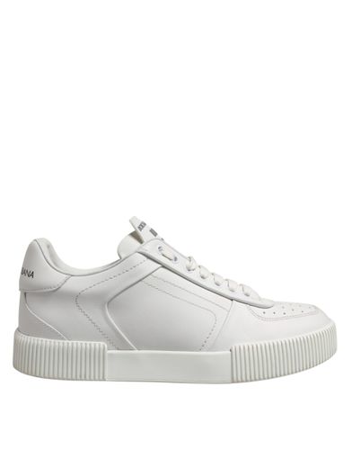 Miami Leather Low Top Sneakers Men's Shoes (Pre-Owned) - Dolce & Gabbana - Modalova